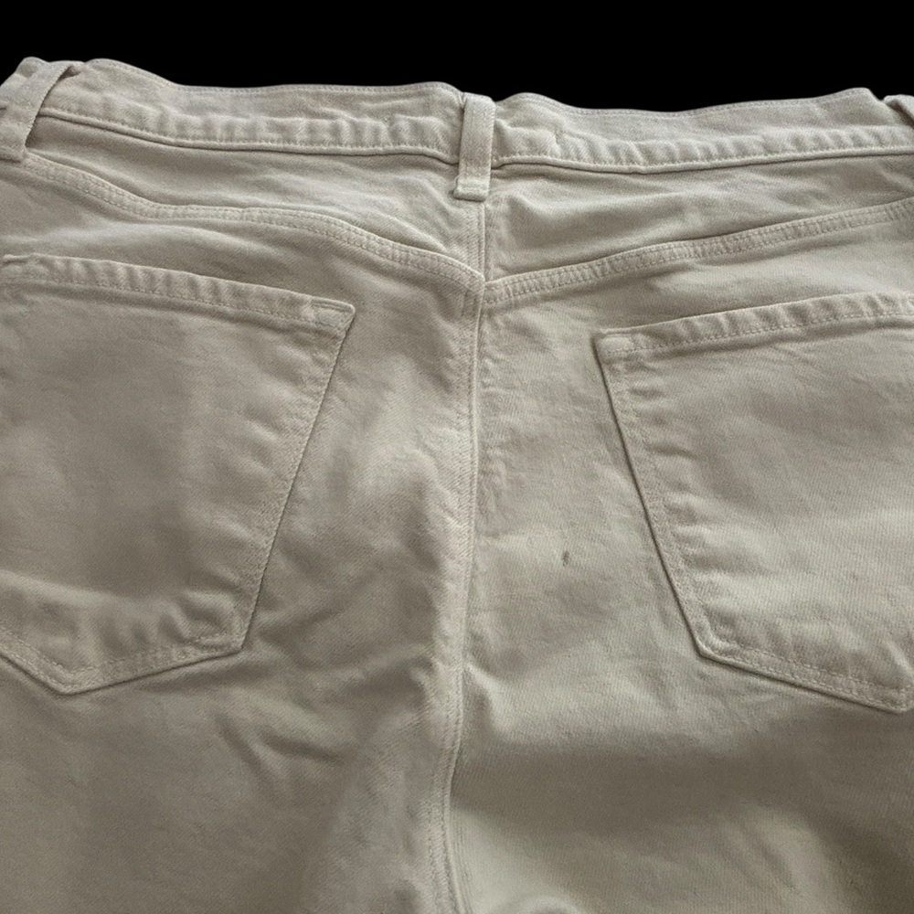 J BRAND - Cream Ruby High Rise Crop Jeans - Size 32 - Picture 10 of 13